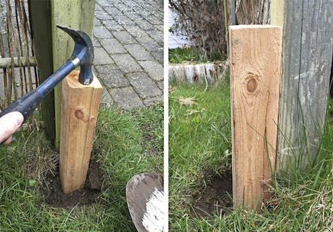 Hegn: Hjælp til skæve stolper Hegn: Hjælp til skæve stolper